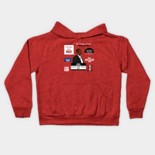 Burton "Gus" Guster Quotes Kids Hoodie